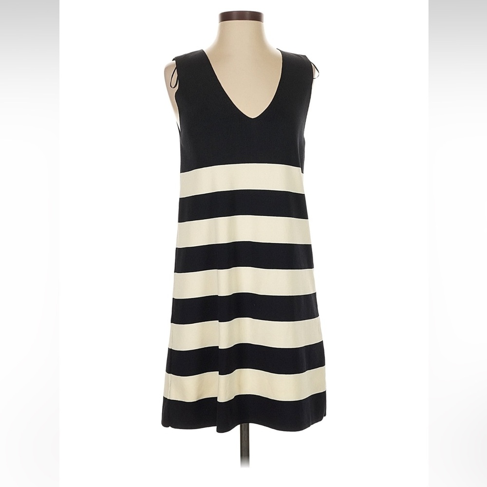Zara Striped Sleeveless Dress